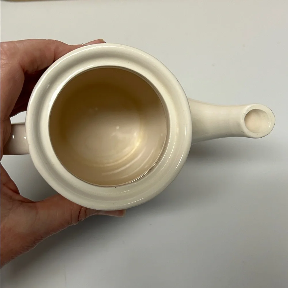 Vintage Japanese Bluebell Ceramic Teapot with Floral Design - Picture 5 of 5